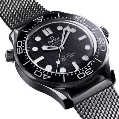 Omega Seamaster Diver 300M sort urskive 42 mm automatisk herreur O21030422001010 - Billede 4