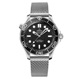 Omega Seamaster Diver 300M sort urskive 42 mm automatisk herreur O21030422001010