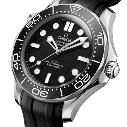 Omega Seamaster Diver 300M sort urskive 42 mm automatisk herreur O21032422001003 - Billede 3