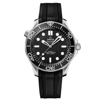 Omega Seamaster Diver 300M sort urskive 42 mm automatisk herreur O21032422001003