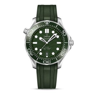 Omega Seamaster Diver 300m Co-Axial Master Chronometer 42mm Herreur Grøn O21032422010001