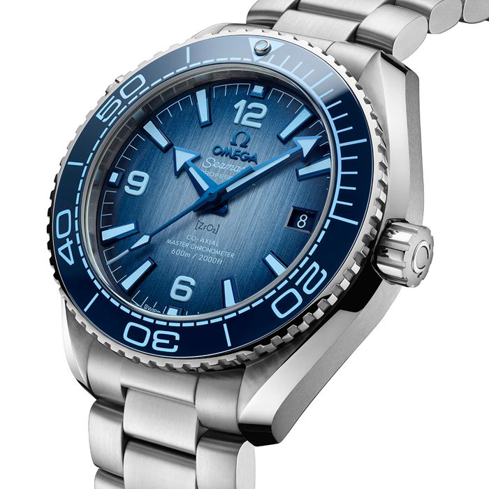 Omega Seamaster Planet Ocean 600M Co-Axial Master Chronometer 39,5 mm sommerblå O21530402003002 - Billede 3