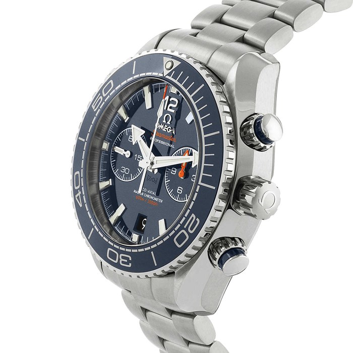Omega Seamaster Planet Ocean 600M Herre 45,5 mm automatisk Co-Axial dykker herreur O21530465103001 - Billede 3