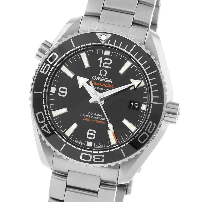 Omega Seamaster Planet Ocean 600M Mens 39.5mm Automatic Co-Axial Black Divers Mens Watch O21530402001001 - Billede 4