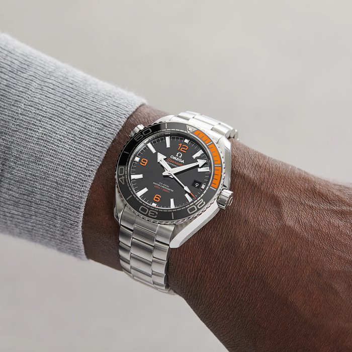 Omega Seamaster Planet Ocean 600M herre 43,5 mm automatisk Co-Axial dykkerur O21530442101002 - Billede 2