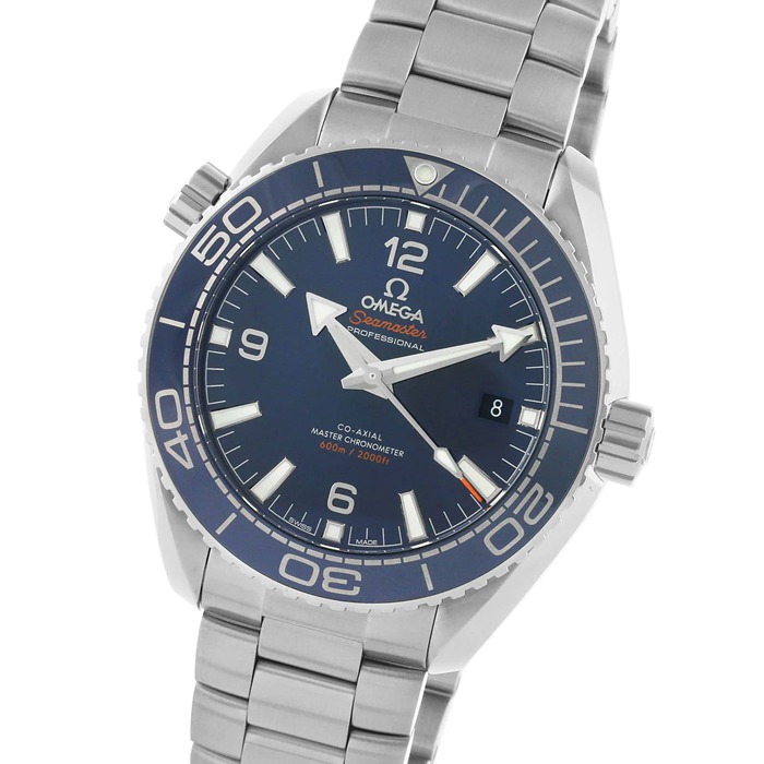Omega Seamaster Planet Ocean 600M herre 43,5 mm automatisk Co-Axial dykkerur O21530442103001 - Billede 4