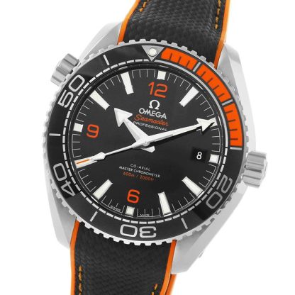 Omega Seamaster Planet Ocean 600M herre 43,5 mm automatisk Co-Axial dykkerur O21532442101001 - Billede 4