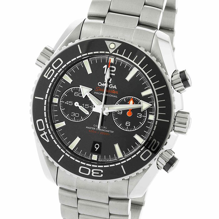 Omega Seamaster Planet Ocean 600M herreur 45,5 mm automatisk Co-Axial kronograf dykkerur O21530465101001 - Billede 4