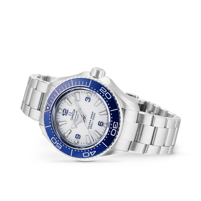 Omega Seamaster Planet Ocean Ultra Deep 6000m Co-Axial Master Chronometer 45,5 mm herreur hvid O21530462104001 - Billede 3