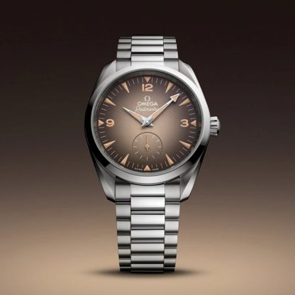 Omega Seamaster Railmaster 38 mm herreur brun O23510382013001 - Billede 4