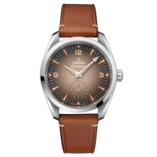 Omega Seamaster Railmaster 38 mm herreur brunt læder O23512382013001