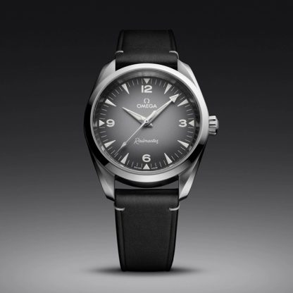 Omega Seamaster Railmaster 38 mm herreur grå læder O23512382006001 - Billede 4
