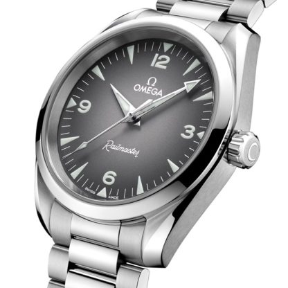 Omega Seamaster Railmaster 38mm herreur grå O23510382006001 - Billede 3