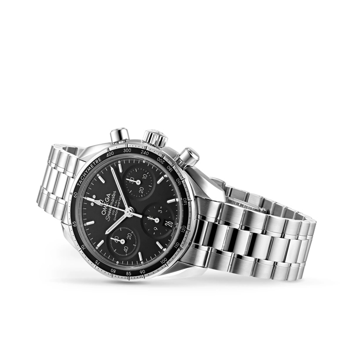 Omega Speedmaster 38mm Co-Axial Chronograph Automatic Watch O32430385001001 - Billede 2