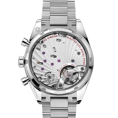 Omega Speedmaster 57 Co-Axial Master Chronometer Chronograph 40.5mm Herreur Blå O33210415103001 - Billede 2