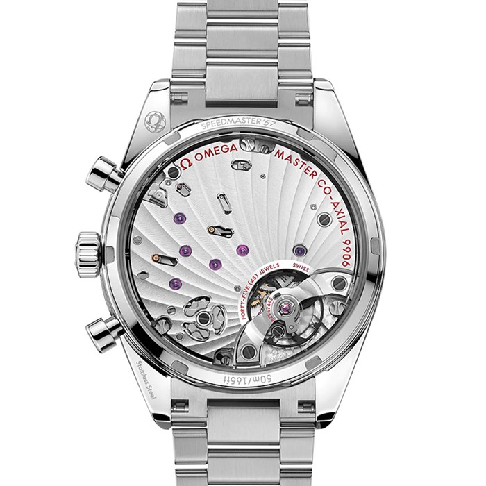 Omega Speedmaster 57 Co-Axial Master Chronometer Chronograph 40.5mm Herreur Blå O33210415103001 - Billede 2