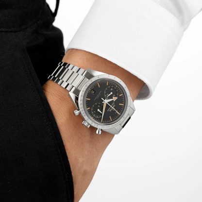 Omega Speedmaster 57 Co-Axial Master Chronometer Chronograph 40.5mm Herreur Sort O33210415101001 - Billede 3