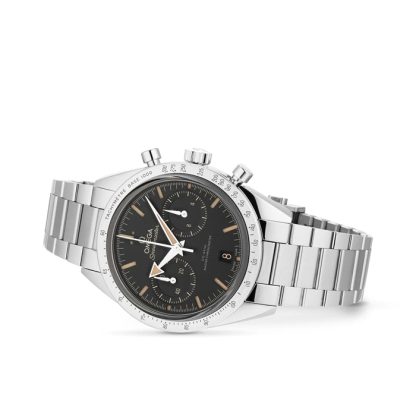 Omega Speedmaster 57 Co-Axial Master Chronometer Chronograph 40.5mm Herreur Sort O33210415101001 - Billede 4