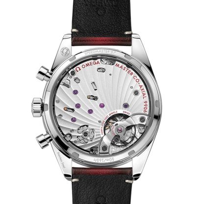 Omega Speedmaster 57 Co-Axial Master Chronometer Chronograph 40,5 mm herreur rød O33212415111001 - Billede 2