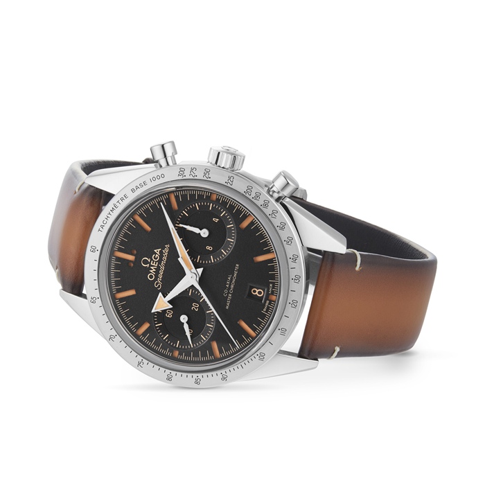 Omega Speedmaster 57 Co-Axial Master Chronometer Chronograph 40,5 mm herreur sort O33212415101001 - Billede 3