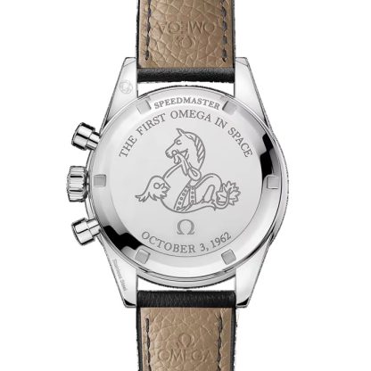 Omega Speedmaster Anniversary Series 40mm herreur blå-sort læderrem O31032405006001 - Billede 3