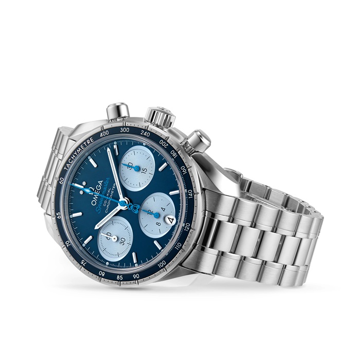 Omega Speedmaster Co-Axial 38 mm unisex-ur O32430385003002 - Billede 2