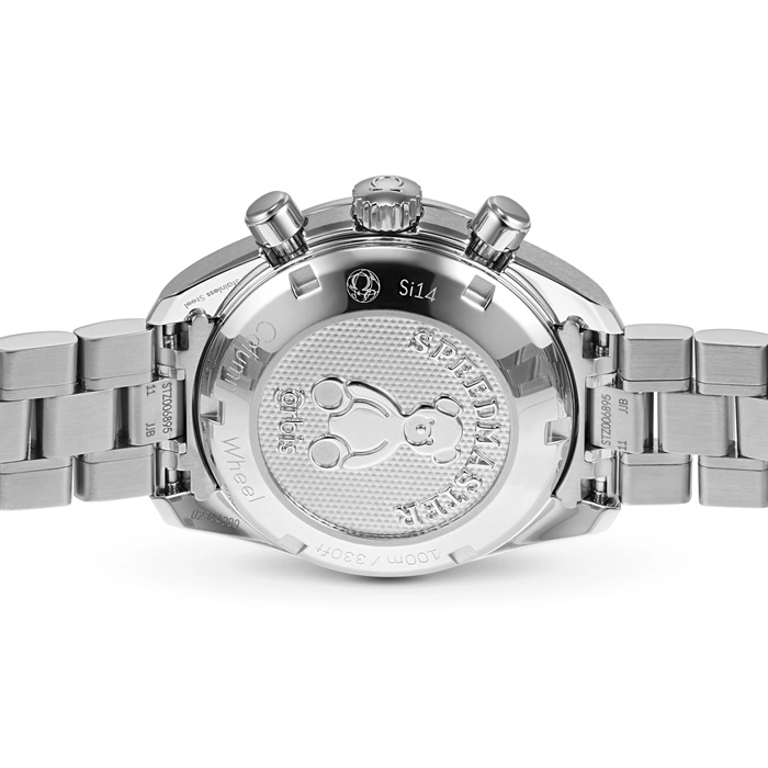 Omega Speedmaster Co-Axial 38 mm unisex-ur O32430385003002 - Billede 4