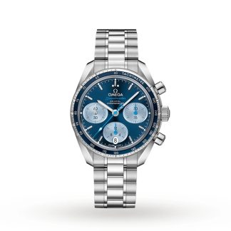 Omega Speedmaster Co-Axial 38 mm unisex-ur O32430385003002