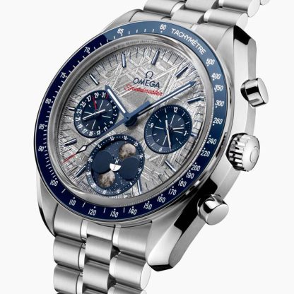 Omega Speedmaster Moonphase 43 mm herreur stålgrå O30430435206001 - Billede 2