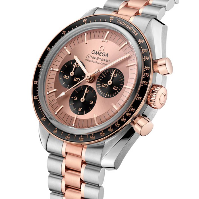 Omega Speedmaster Moonwatch Professional 42mm herreur Sedna guld O31020425099001 - Billede 2