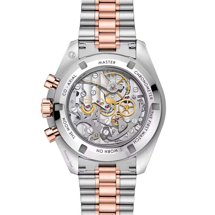 Omega Speedmaster Moonwatch Professional 42mm herreur Sedna guld O31020425099001 - Billede 4
