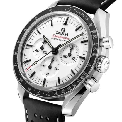 Omega Speedmaster Moonwatch Professional 42mm herreur hvid gummi O31032425004002 - Billede 2