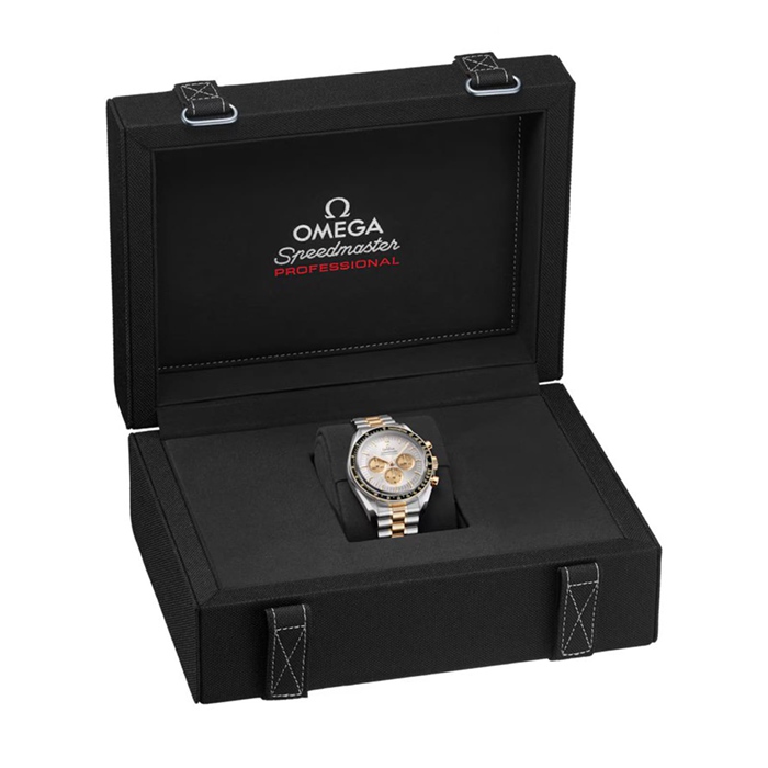 Omega Speedmaster Moonwatch Professional 42mm herreur måneskinsguld O31020425002001 - Billede 5