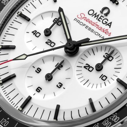 Omega Speedmaster Moonwatch Professional 42mm herreur sort gummirem O31032425004001 - Billede 2