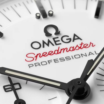 Omega Speedmaster Moonwatch Professional 42mm herreur sort gummirem O31032425004001 - Billede 4