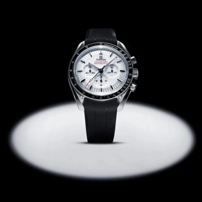 Omega Speedmaster Moonwatch Professional 42mm herreur sort gummirem O31032425004001 - Billede 5