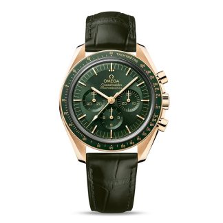Omega Speedmaster Moonwatch Professional Co-Axial Master Chronometer Chronograph 42mm herreur Green Moonshine Gold O31063425010001