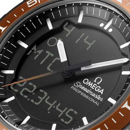 Omega Speedmaster Time On Mars 45 mm herreur O31890457901003 - Billede 4