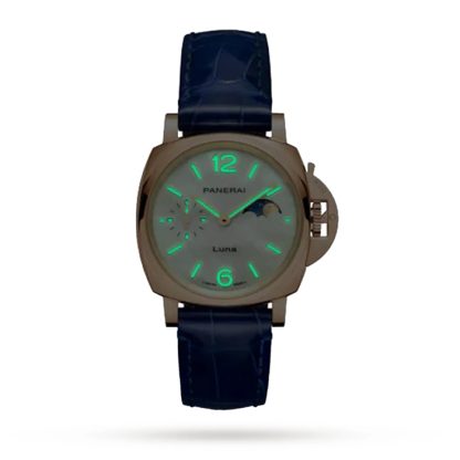 Panerai Luminor Due Luna Goldtech 38 mm dameur PAM01181 - Billede 2
