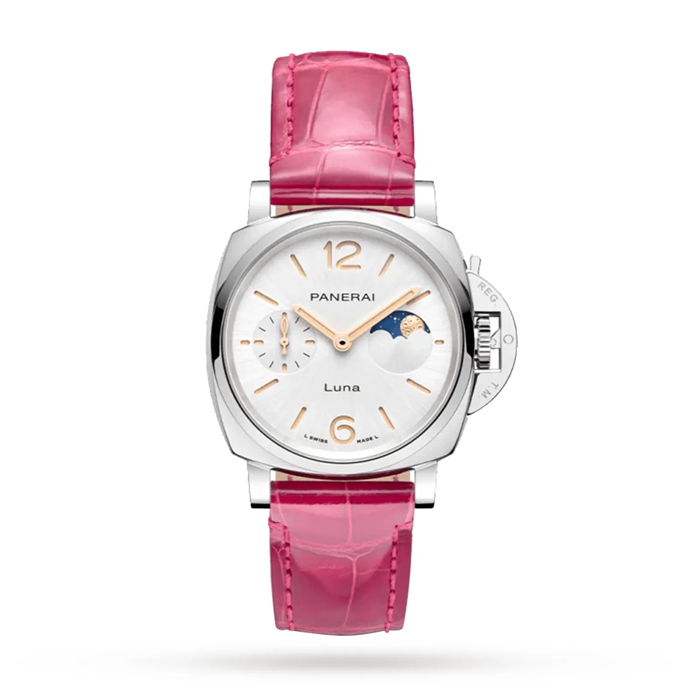 Panerai Luminor Due Luna Moonphase 38mm Dameur Pink PAM01180