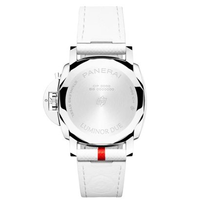 Panerai Luminor Due Luna Rossa 38mm dameur hvid PAM01378 - Billede 4