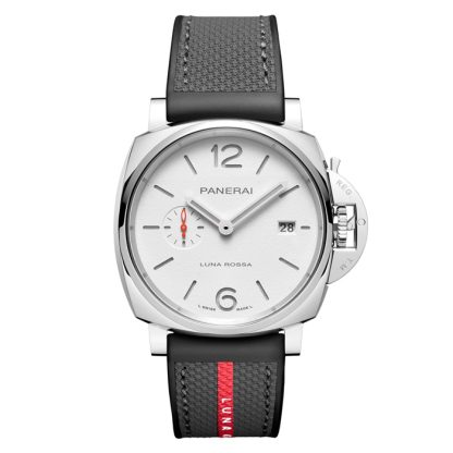 Panerai Luminor Due Luna Rossa 42mm herreur hvid PAM01381