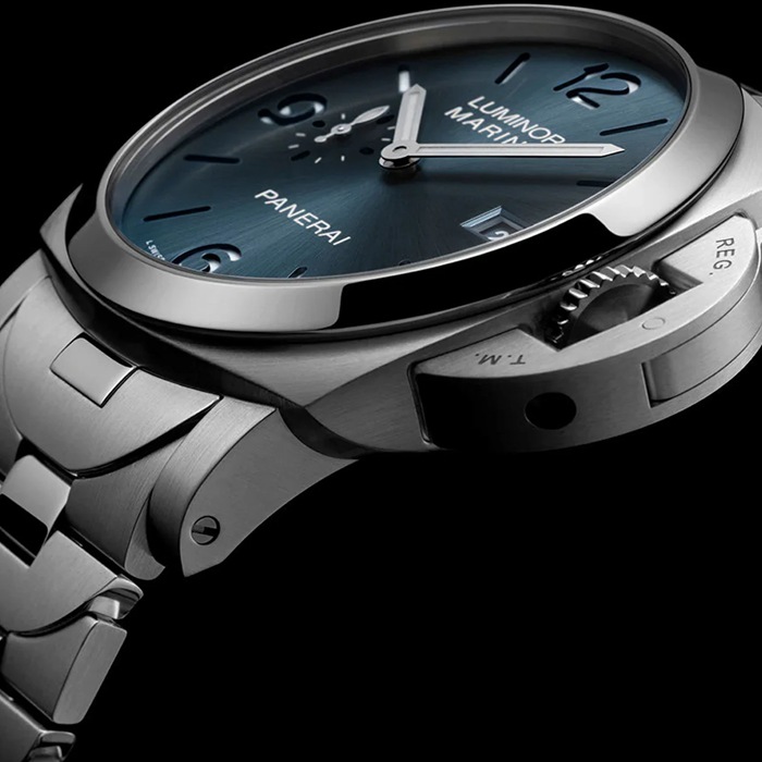 Panerai Luminor Marina 44mm herreur blå PAM03323 - Billede 4