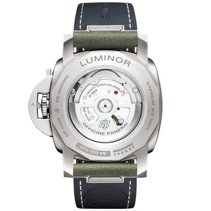 Panerai Luminor Marina Titanio 44mm Herreur Grøn PAM03325 - Billede 5