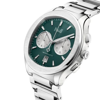 Piaget Polo Chronograph 42mm herreur grøn G0A49024 - Billede 2