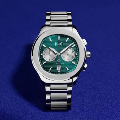 Piaget Polo Chronograph 42mm herreur grøn G0A49024 - Billede 4