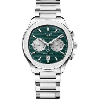 Piaget Polo Chronograph 42mm herreur grøn G0A49024