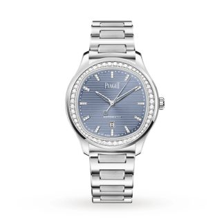 Piaget Polo Date 36mm dameur blå G0A47027