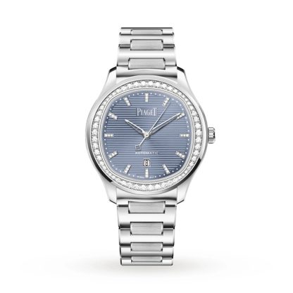 Piaget Polo Date 36mm dameur blå G0A47027