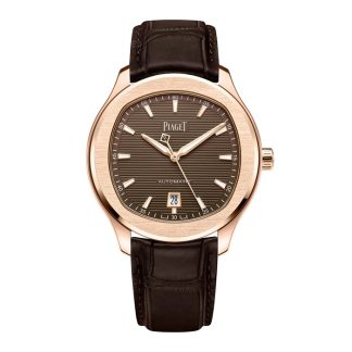Piaget Polo Date 42mm herreur brun G0A48021